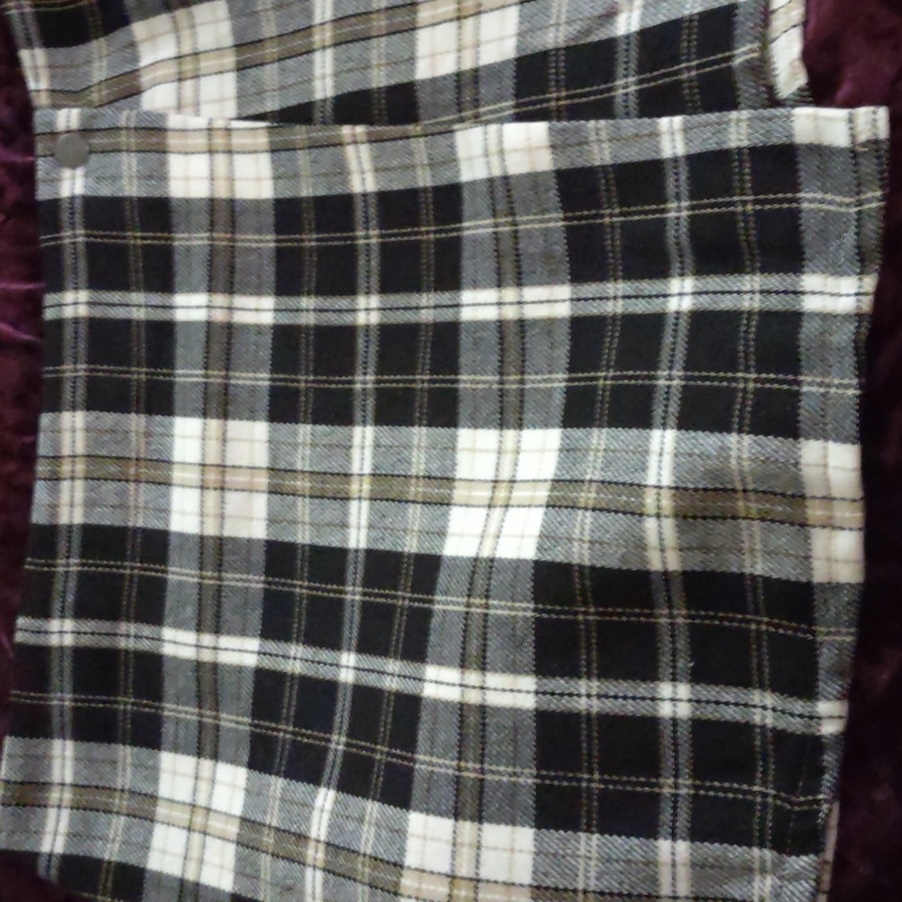 Plaid skirt